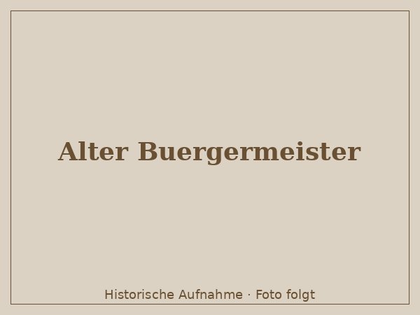Historische Aufnahme: Transporter Alter Bürgermeister