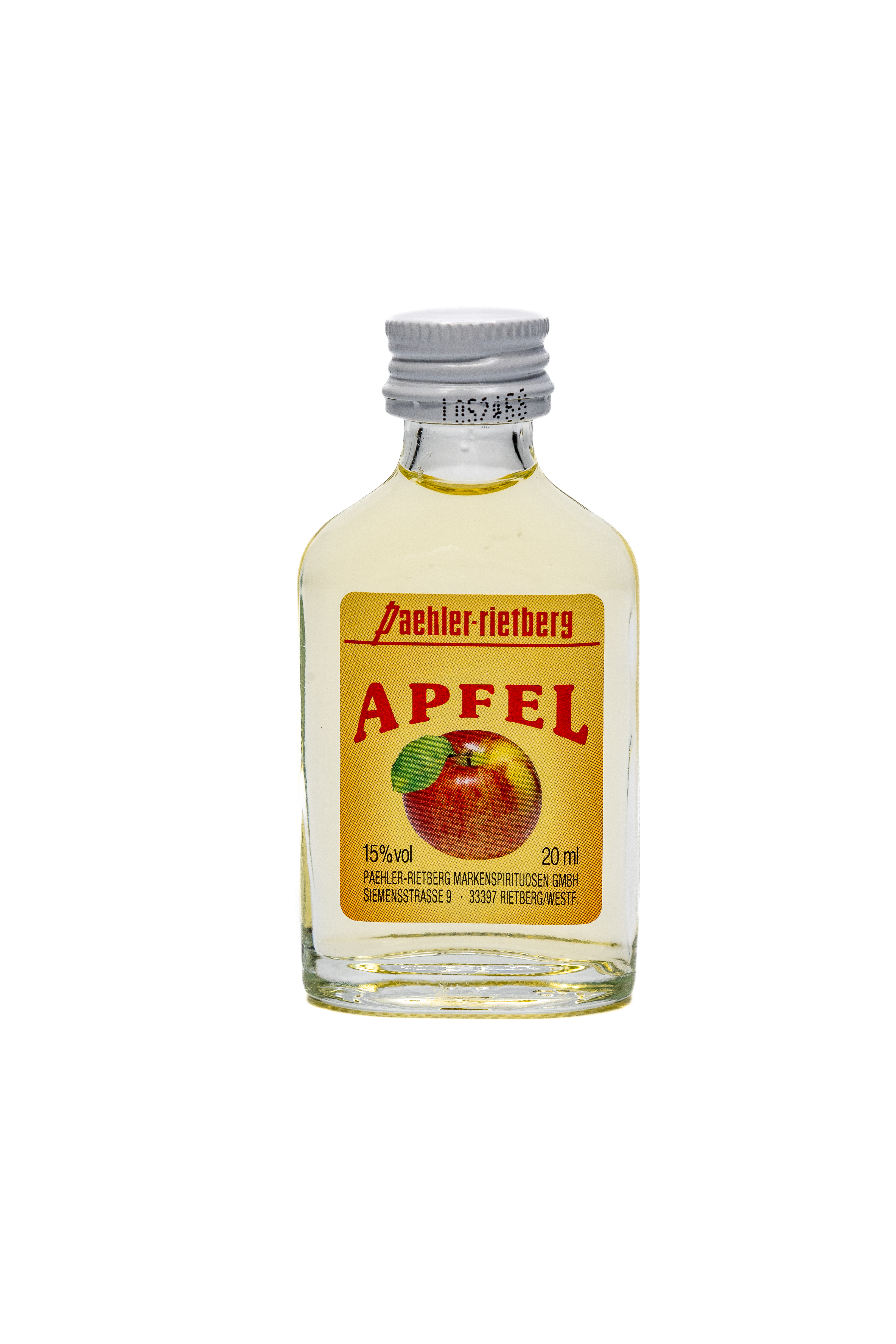 Apfel Likör 20/0,02L Glas