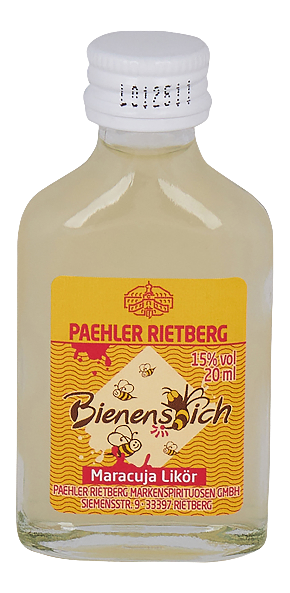 Bienenstich Likör 20/0,02L Glas