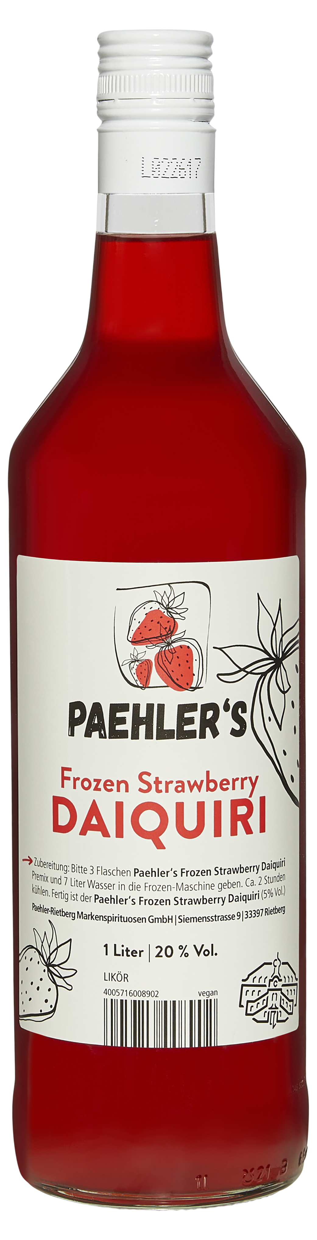 Daiquiri Frozen Strawberry *PREMIX*