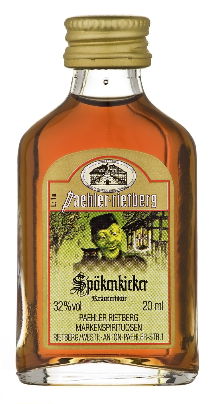 Spökenkieker Kräuterlikör 20/0,02L Glas