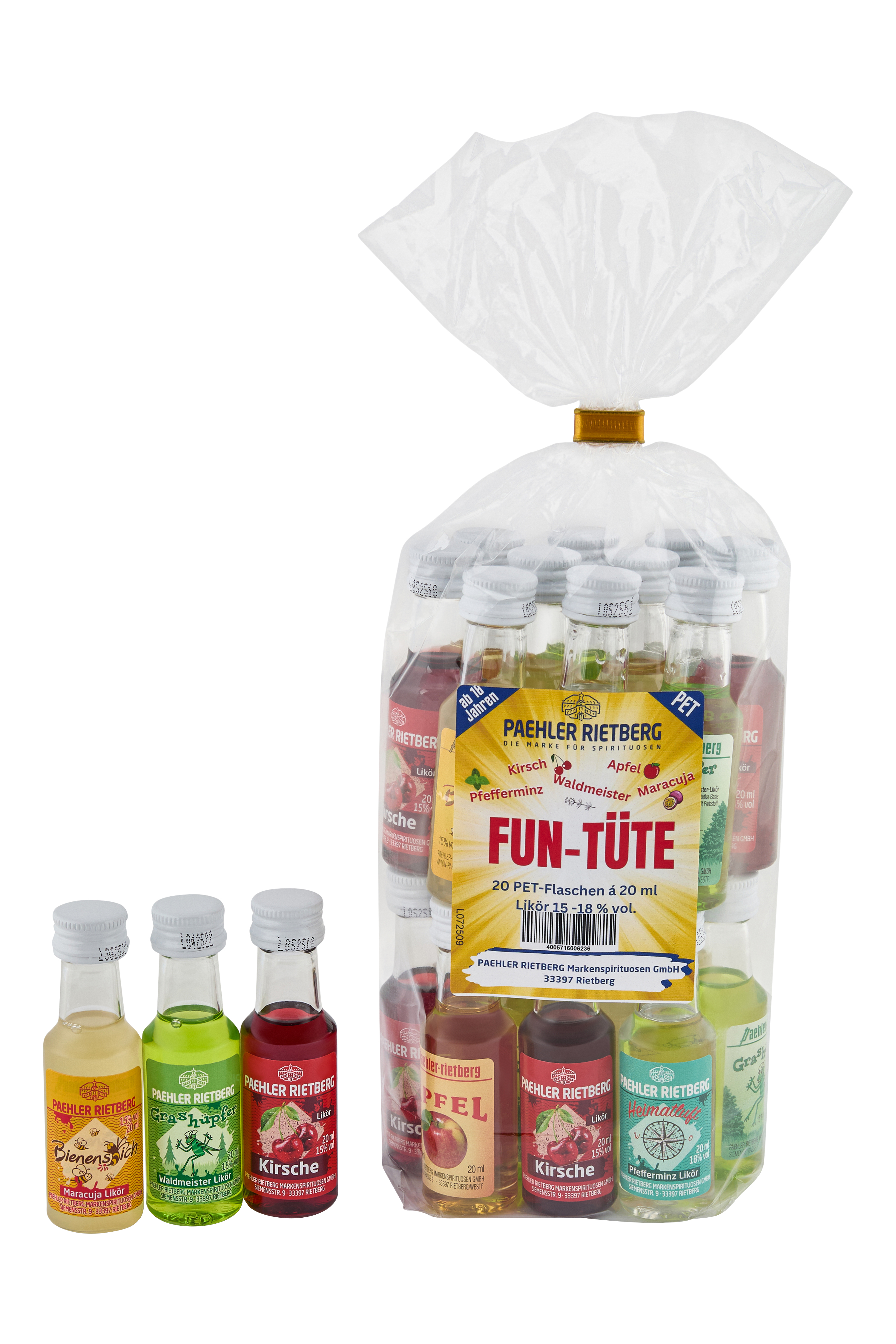 Fun-Tüte 20/0,02L PET