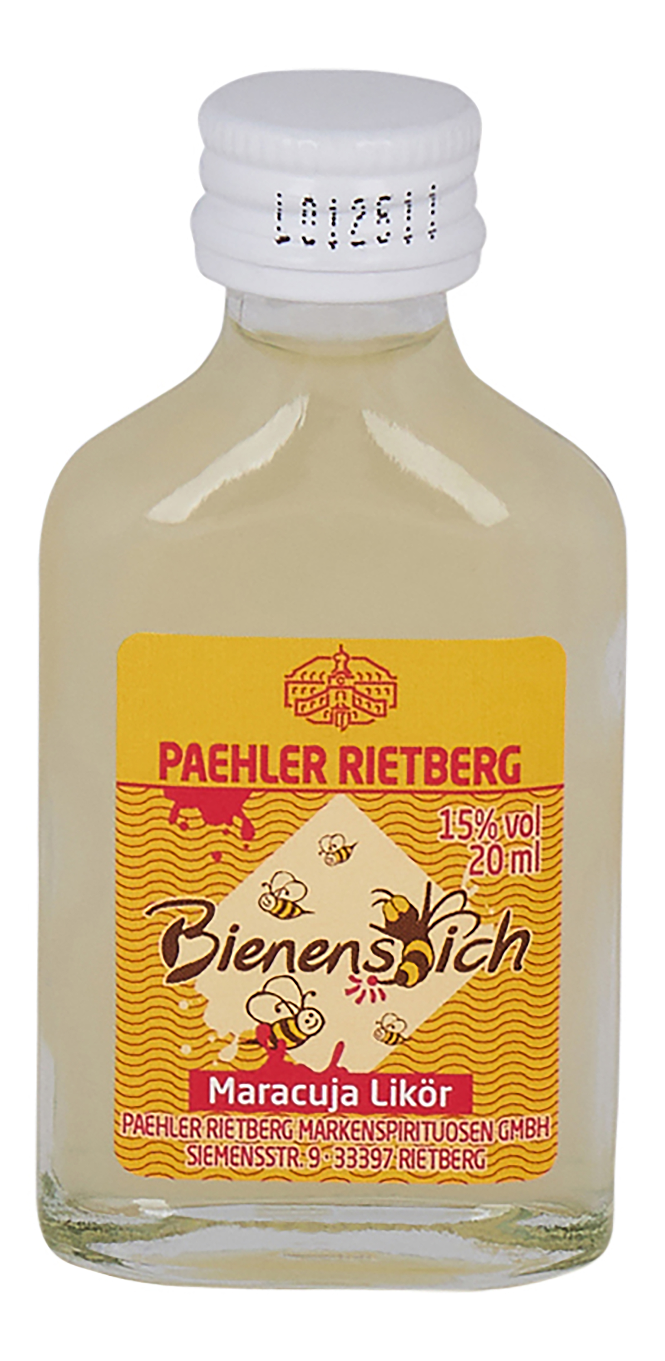 Bienenstich Likör 20/0,02L Glas