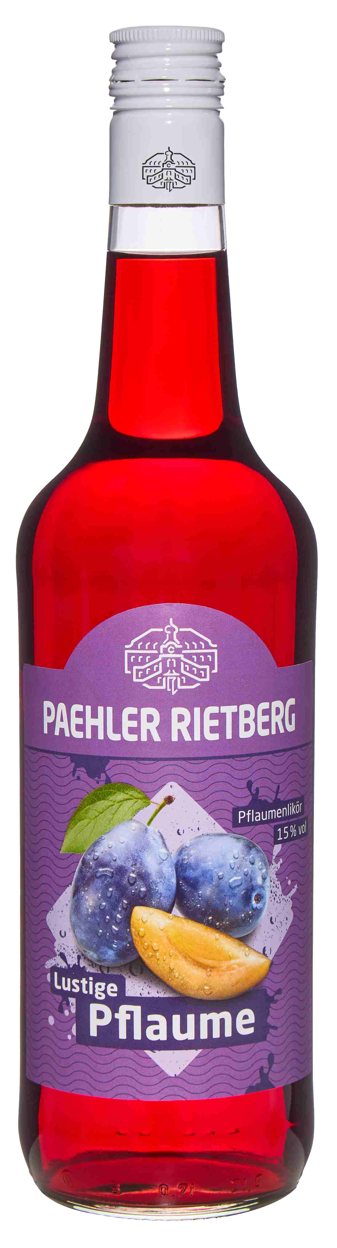 Lustige Pflaume Likör