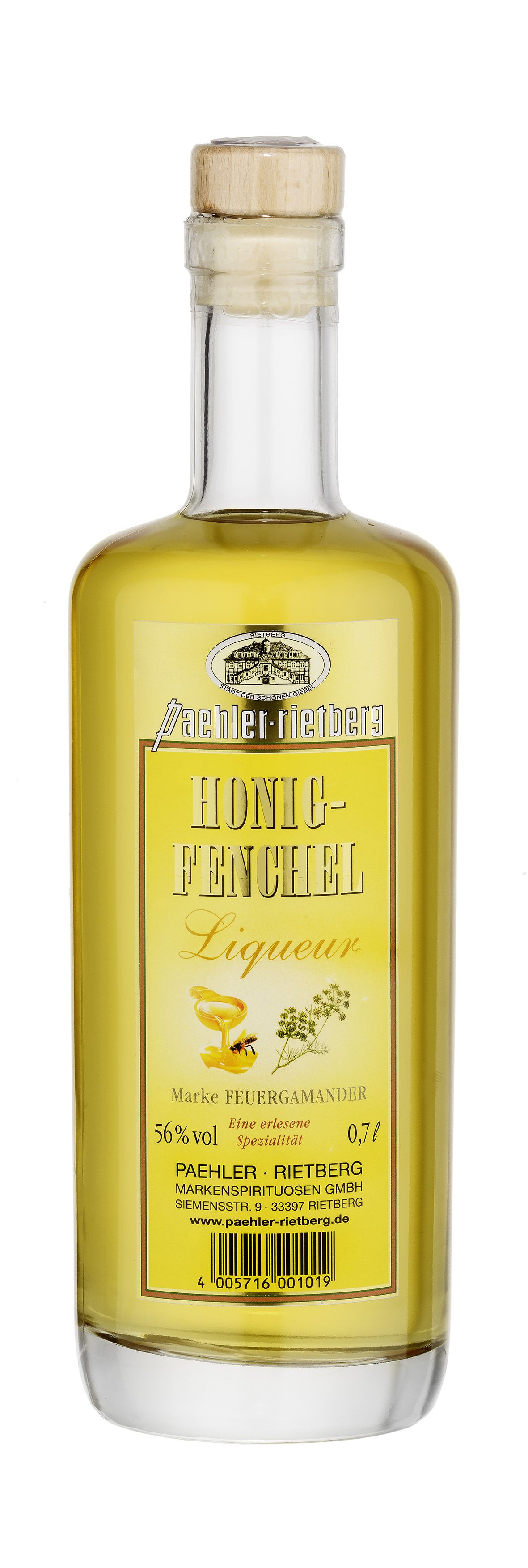 Honig Fenchel Likör