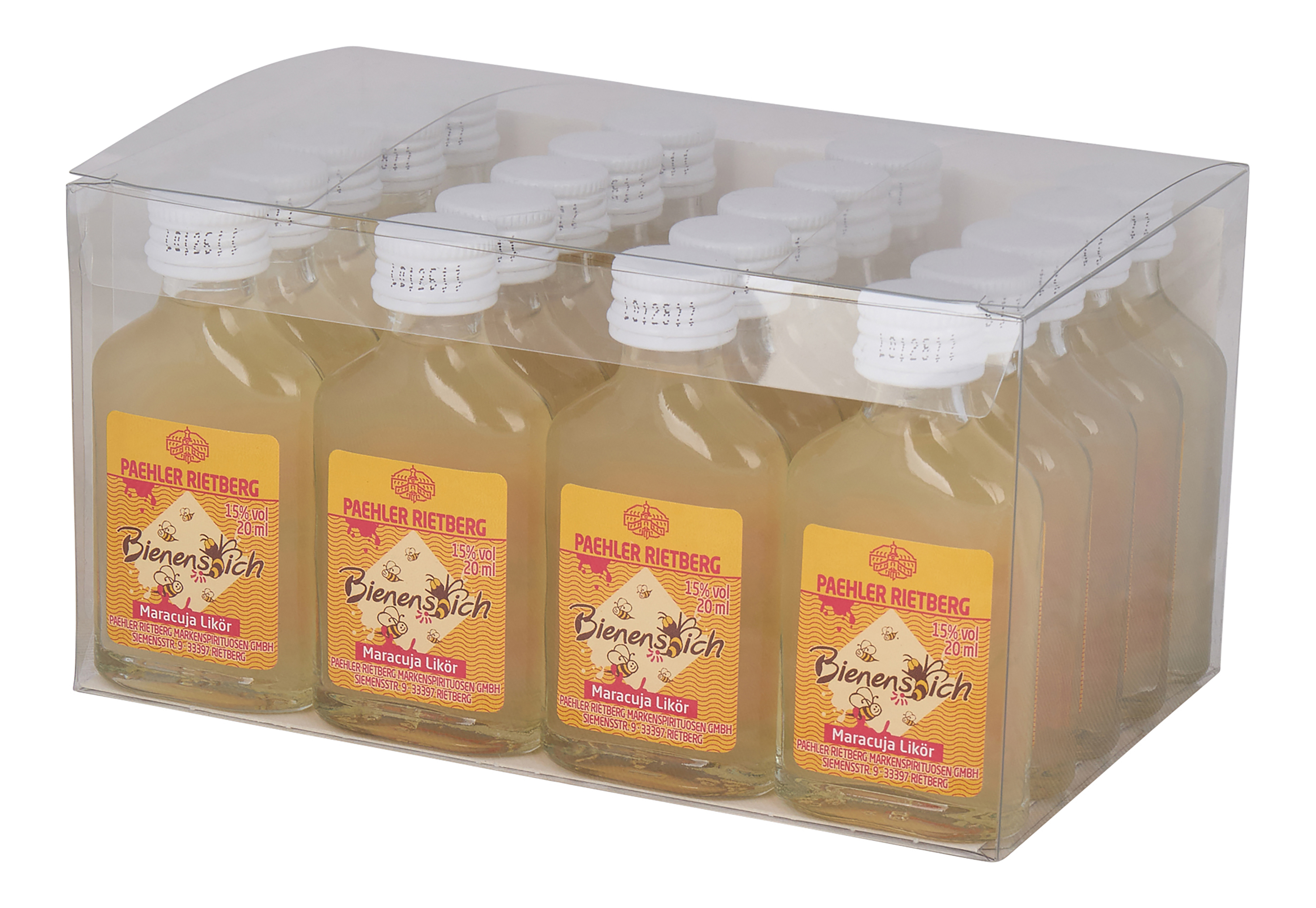 Bienenstich Likör 20/0,02L Glas