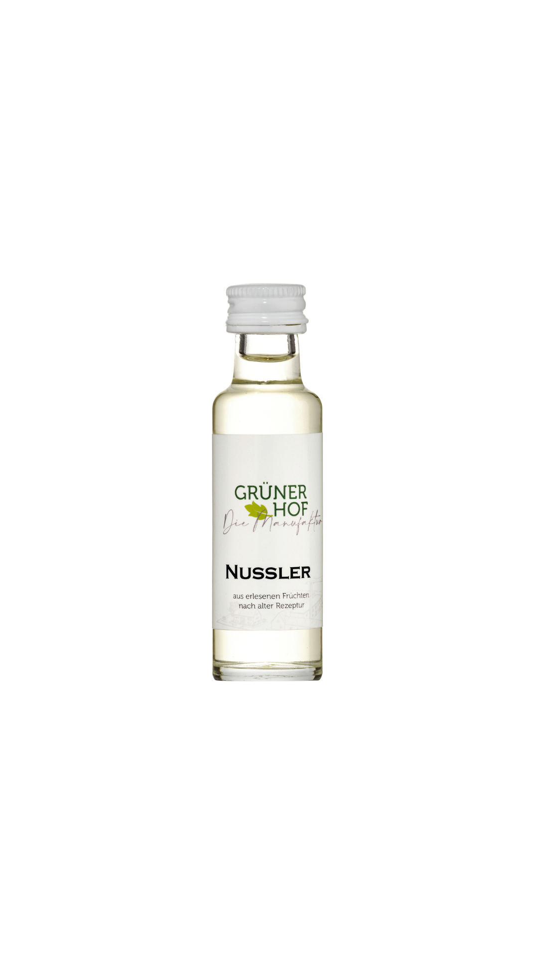 Nussler Spirituose *Grüner Hof* 20/0,02L Glas