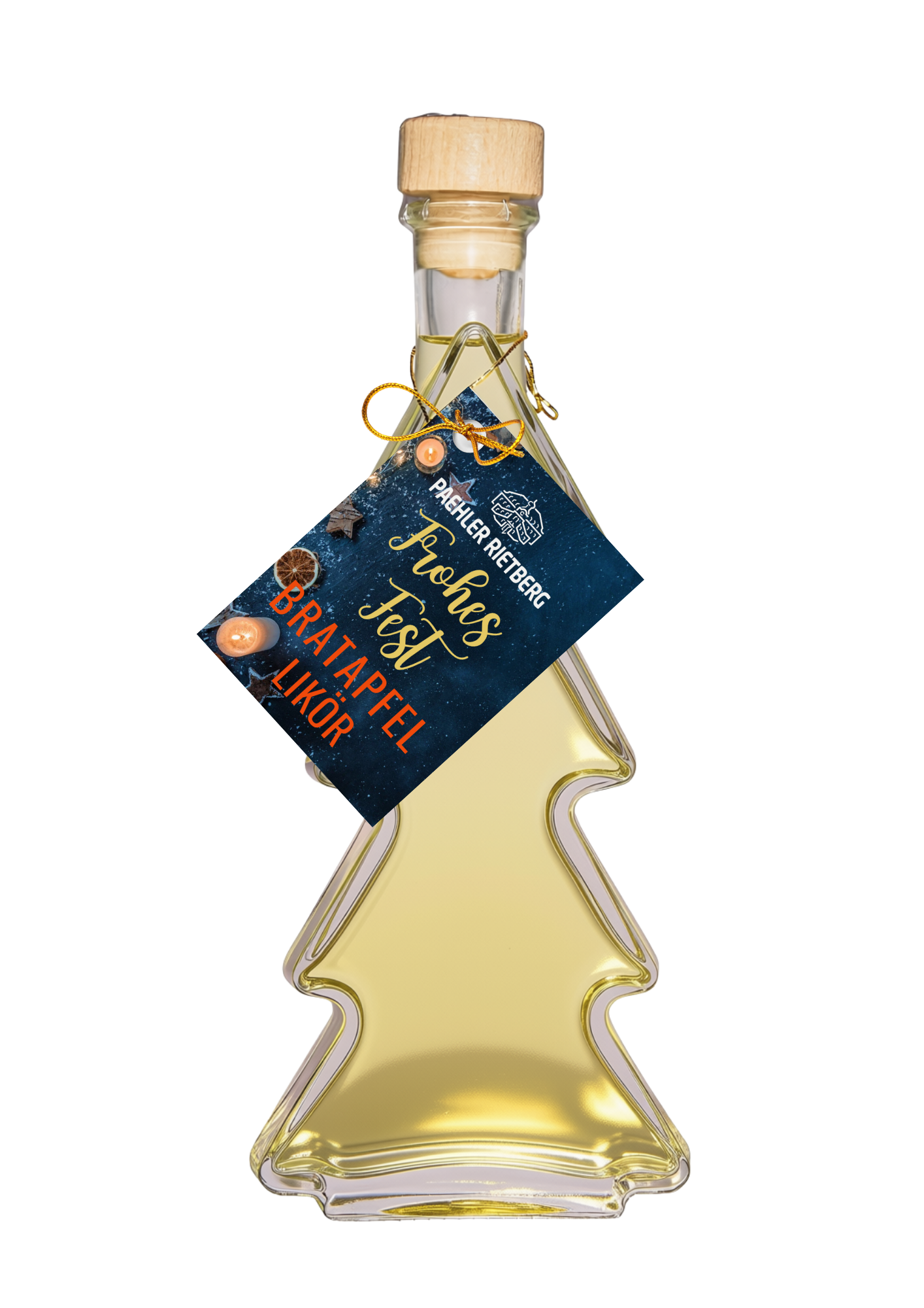 Bratapfel Likör Tannen-Flasche
