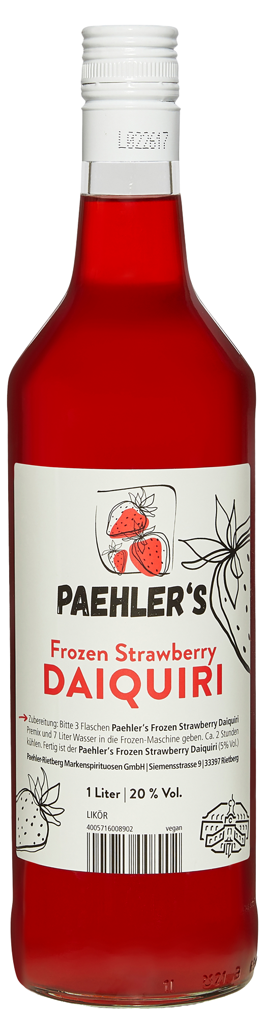 Daiquiri Frozen Strawberry *PREMIX*